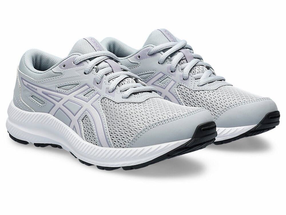ASICS Contend 8 GS Piedmont Grey Cosmos Men’s Size 7 / Women’s 8.5 NWT No Box